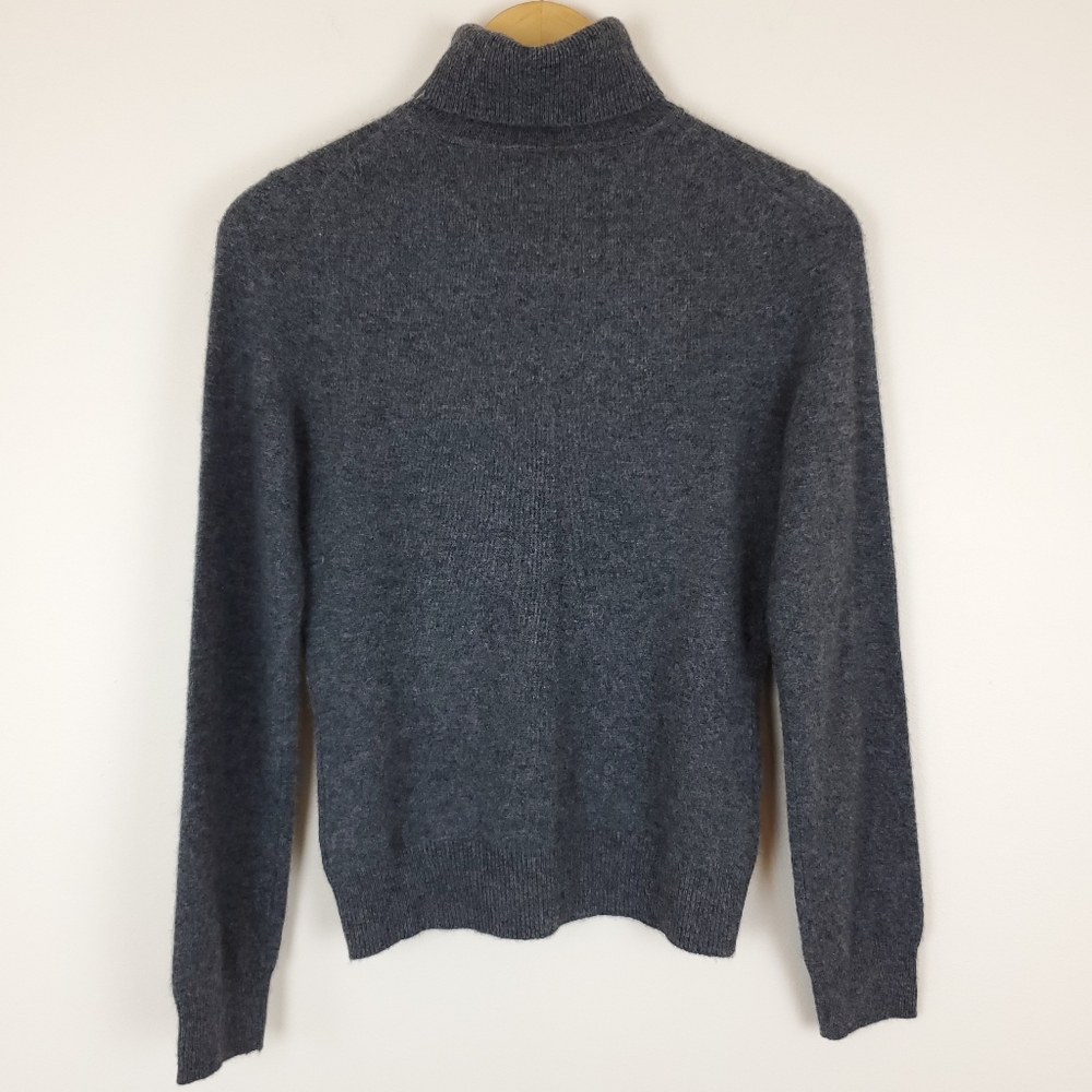 Apt. 9 Women's Cashmere Turtleneck Sweater - Grey - NWT - Picture 7 of 11